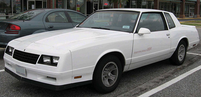 !983 Chevy Monte Carlo SS